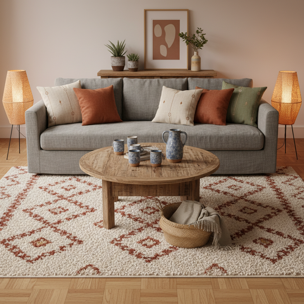 Home decor setup featuring YAMBABA home living products in a beautifully decorated room