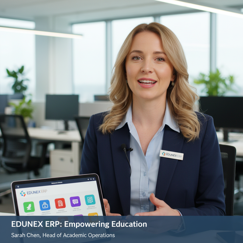 Ms. Emily Rodriguez, Head Administrator at Oakwood Elementary - School ERP user testimonial