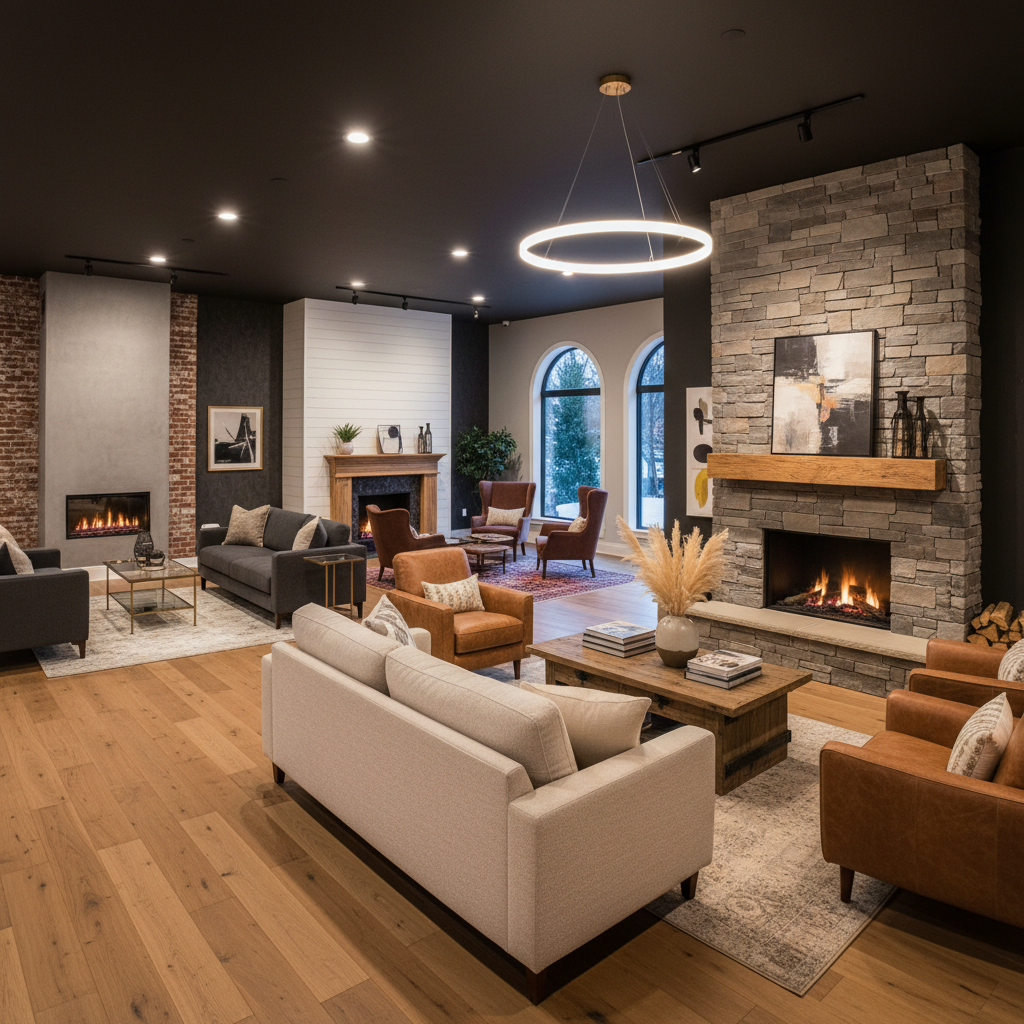 Hearth & Ember Home Heating — fireplace and home heating showroom website designed by Brousseau Design for Prince Edward Island