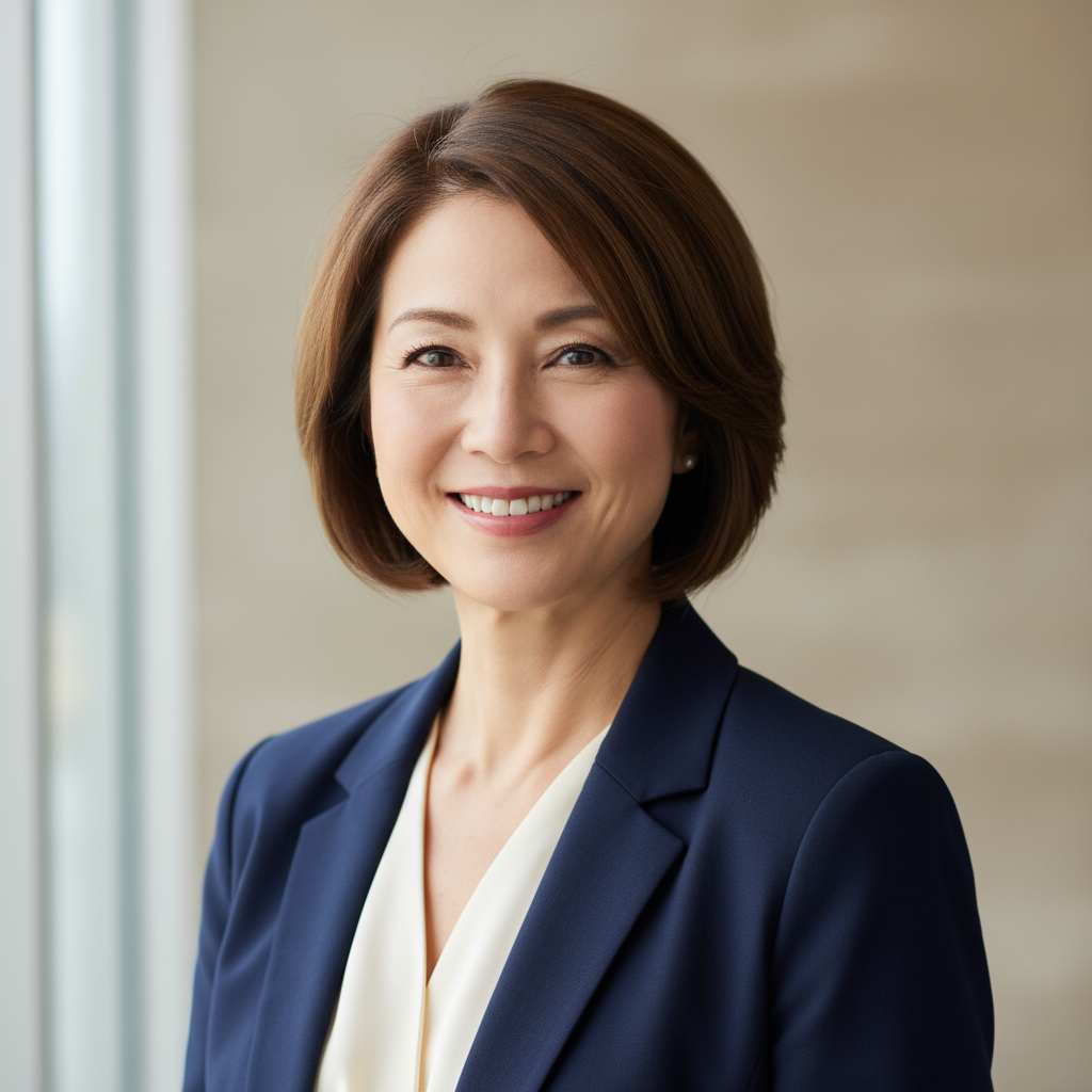 Denise Harrington, smiling woman with warm expression