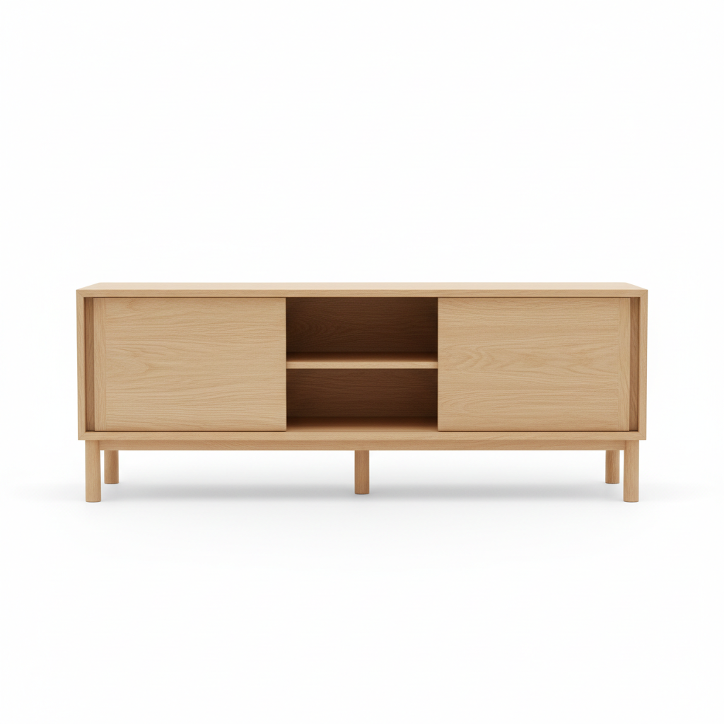 Plain furniture product photo on white background