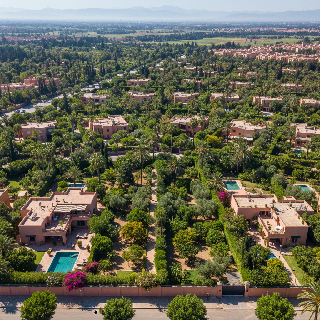 Vista aérea de imóvel residencial de alto padrão em Porto Alegre com jardim e piscina