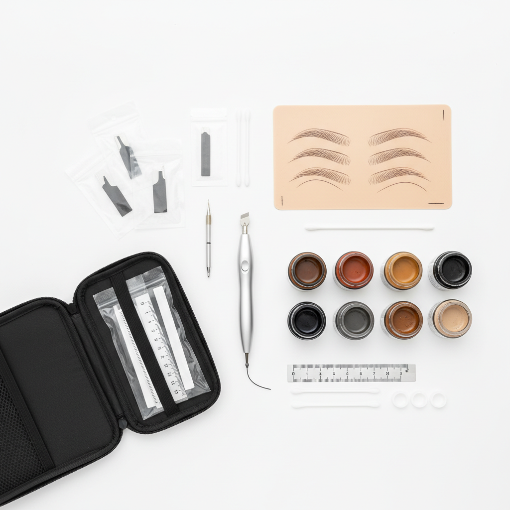 Complete advanced volume lash kit with premium lash fans and professional tools in a carry case
