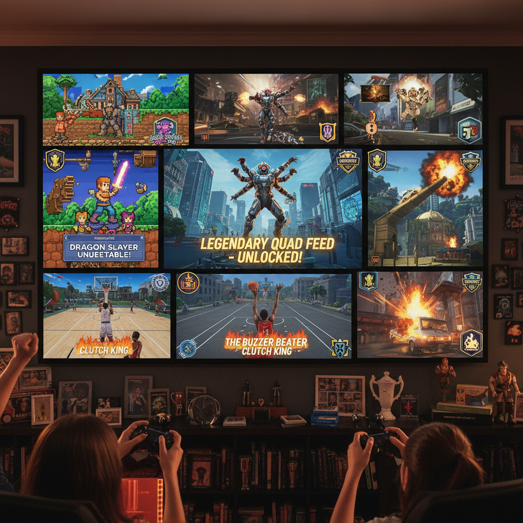 Gaming Highlights Megapack scenepack thumbnail — 67 clips by clip_god99