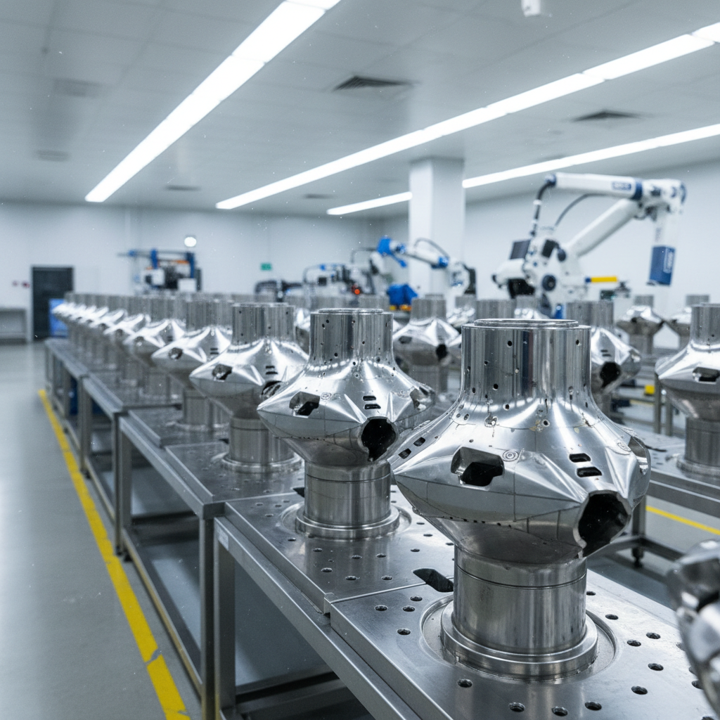 Hollow metal tubular components