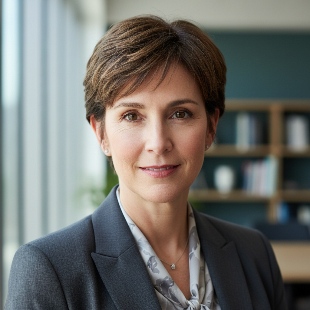 Porträt von Petra Hofer, Grünen-Politikerin