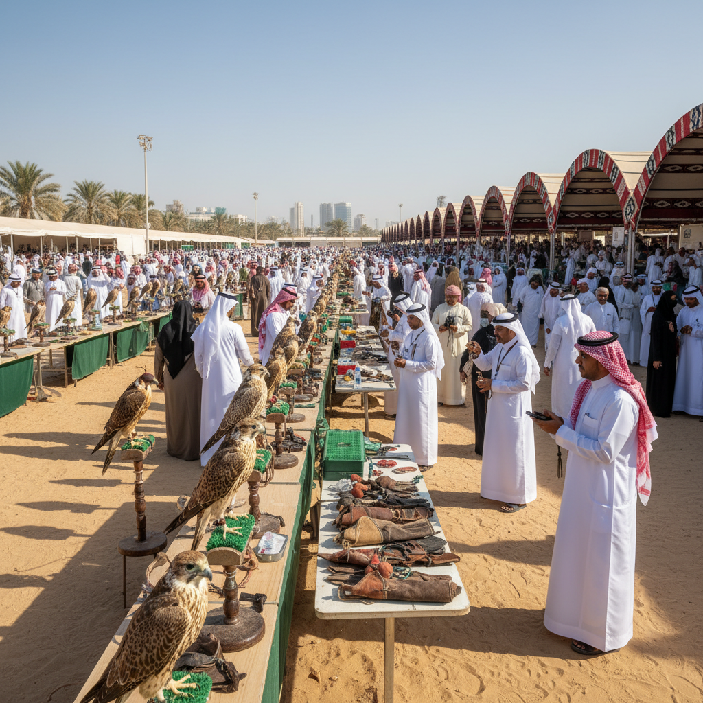 Jeddah Falcon Breeders Auction — falconry event in Jeddah, Saudi Arabia