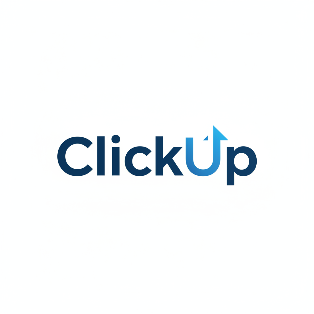 ClickUp project management platform logo