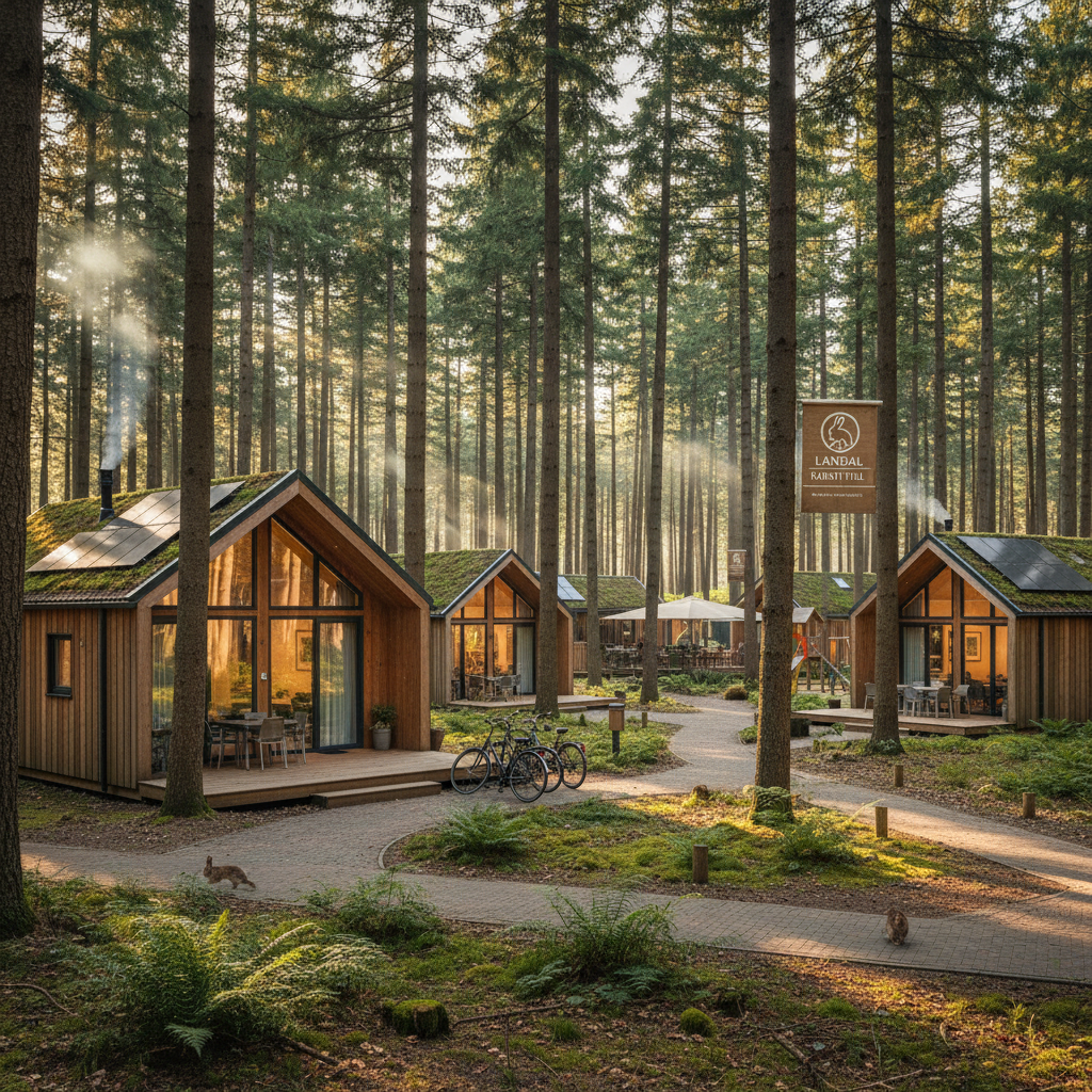 Landal Rabbit Hill vakantiehuizen in de bossen van de Veluwe