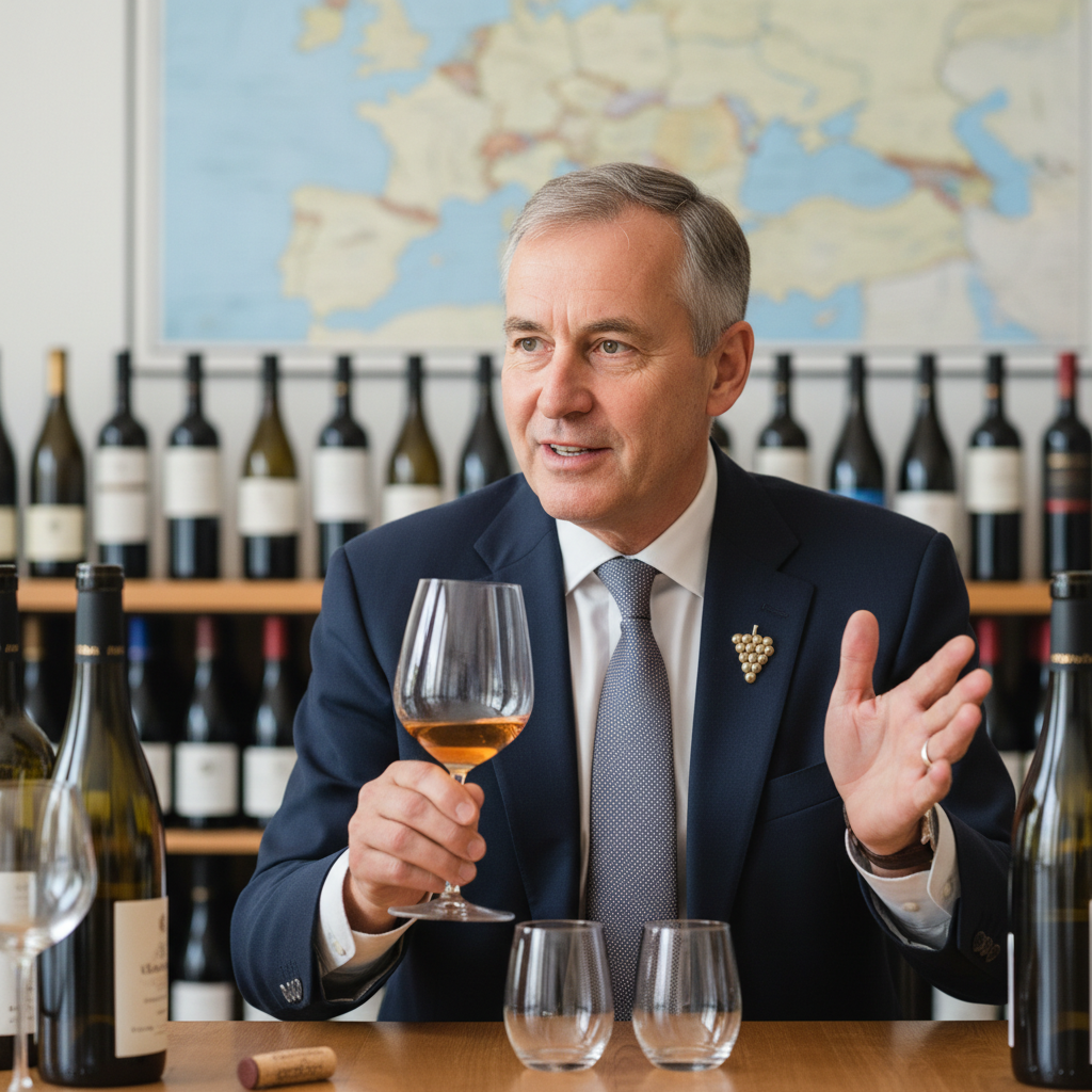Marcus Chen, former hedge fund analyst turned wine educator