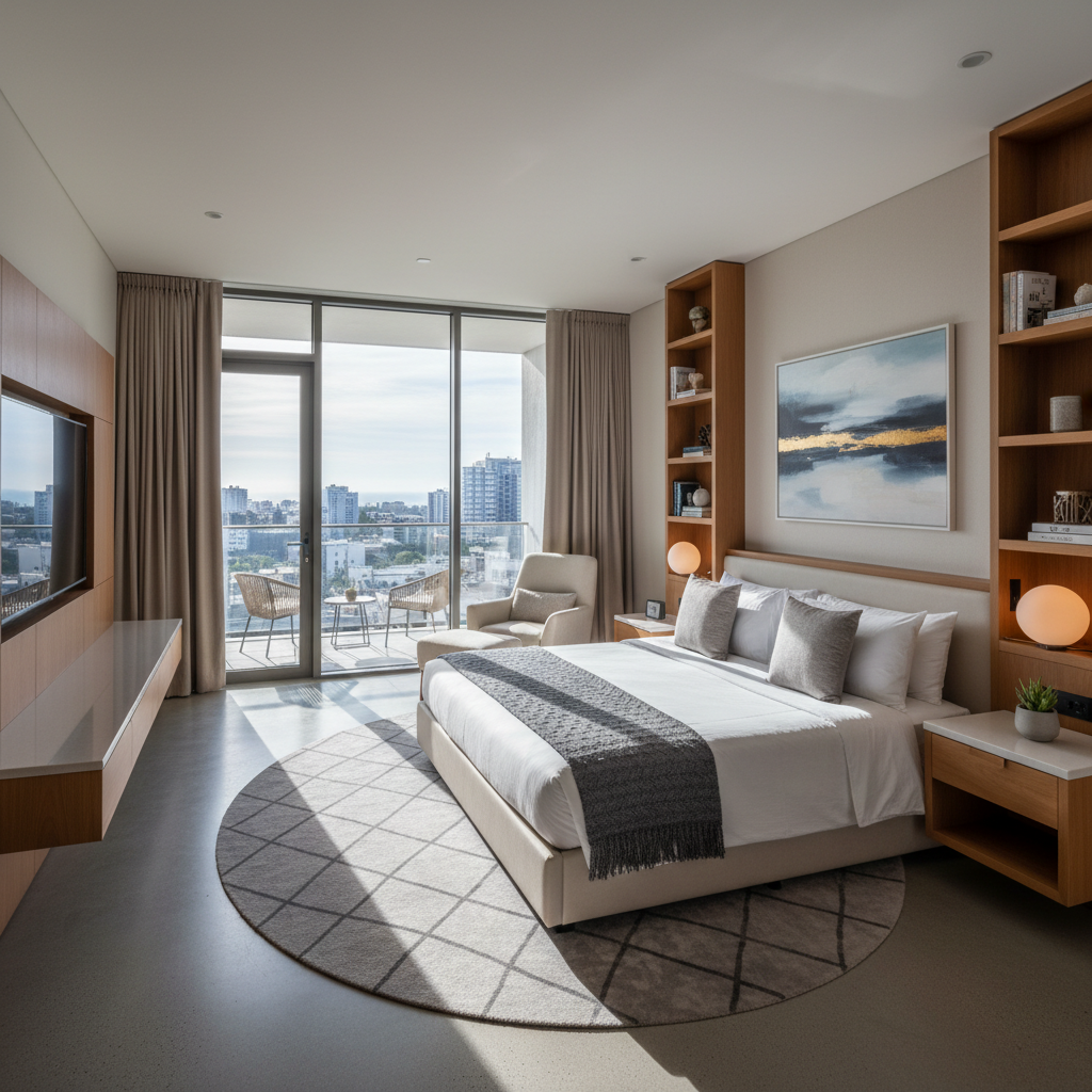 Premium suite bedroom