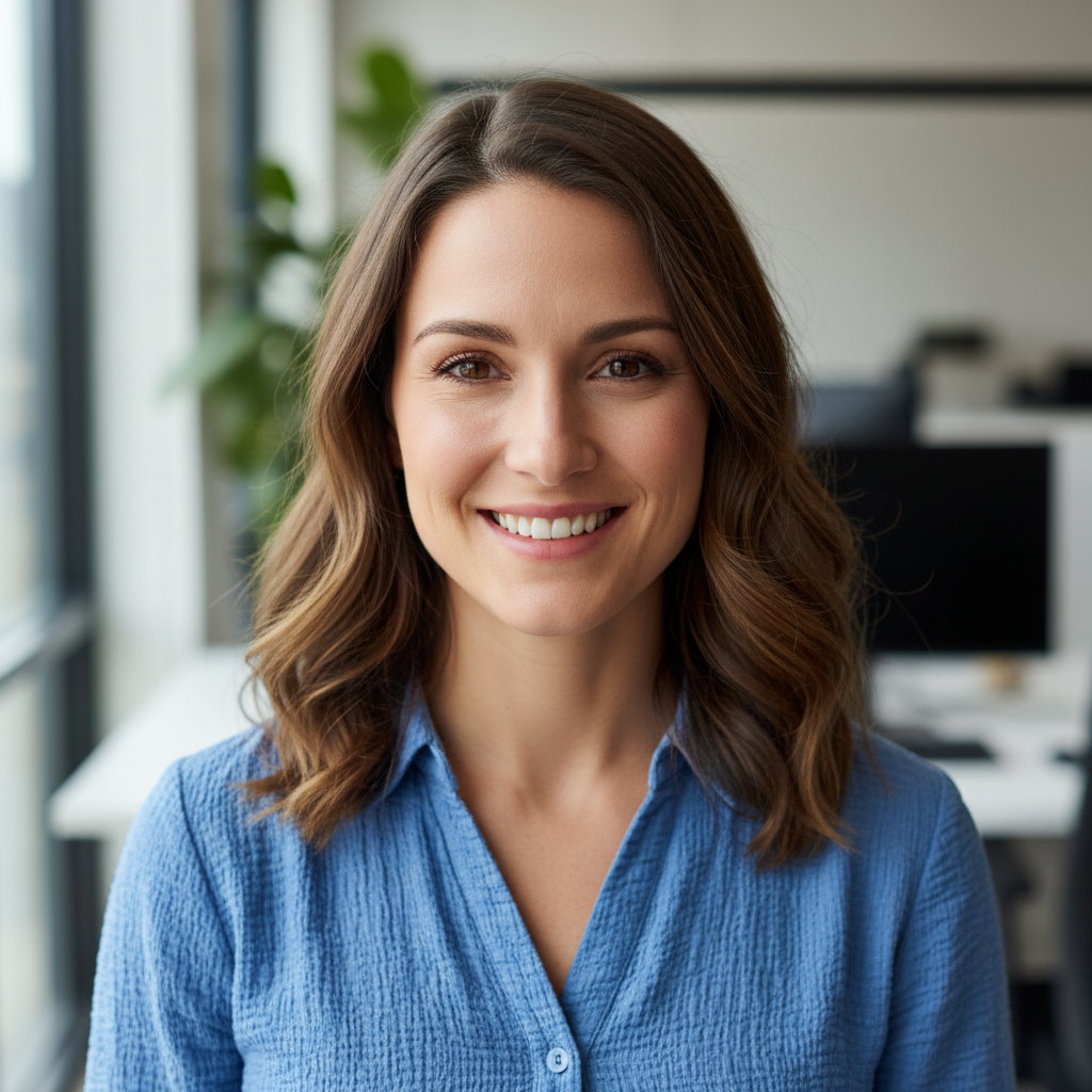 Professional portrait of Your Name, digital consultant and developer