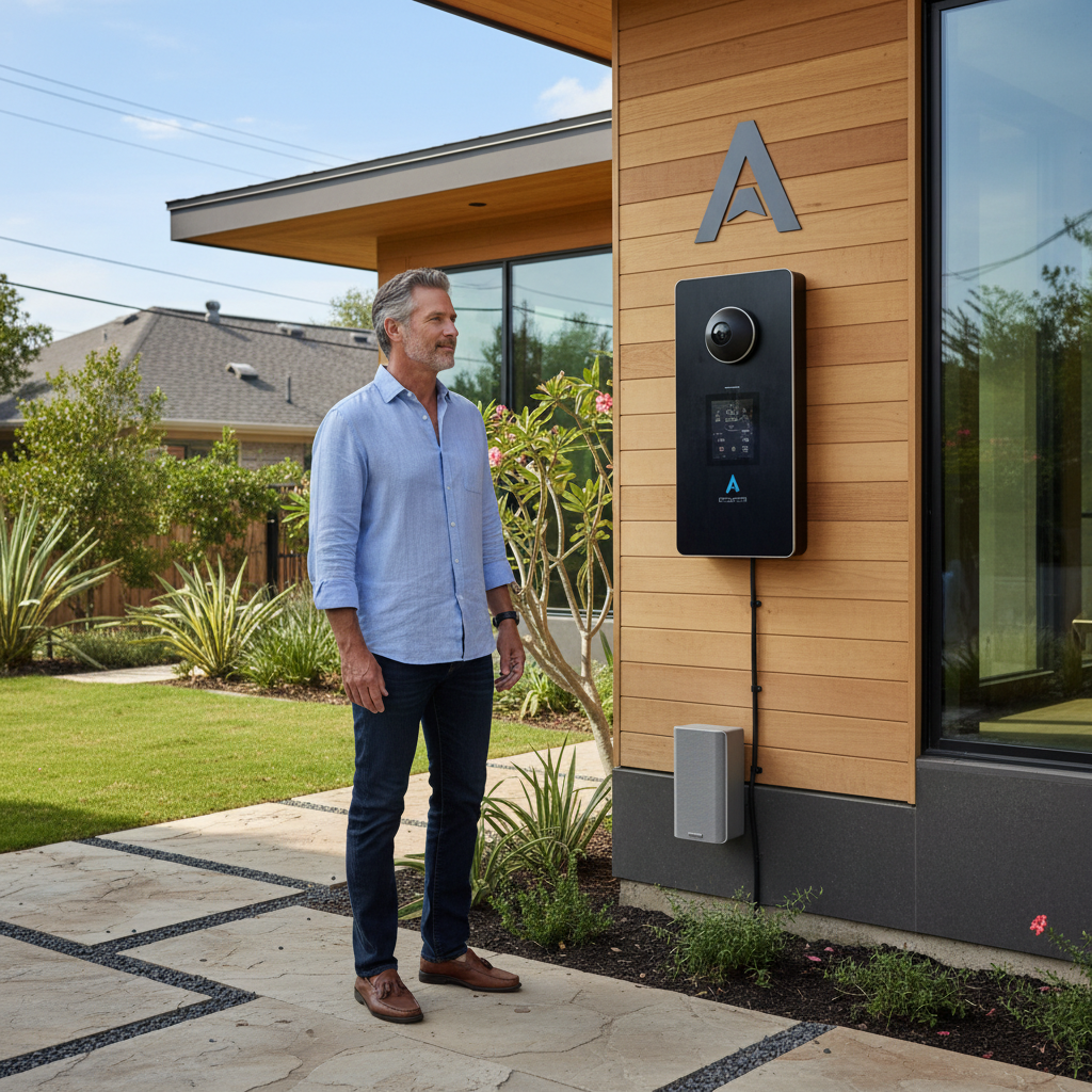 Marcus Chen, homeowner in Austin TX who integrated Wire smart outdoor system