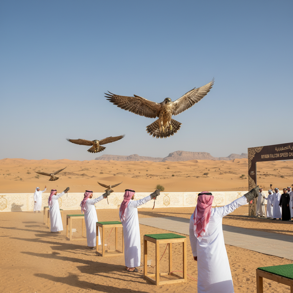 Riyadh Falcon Speed Championship — falconry event in Riyadh, Saudi Arabia