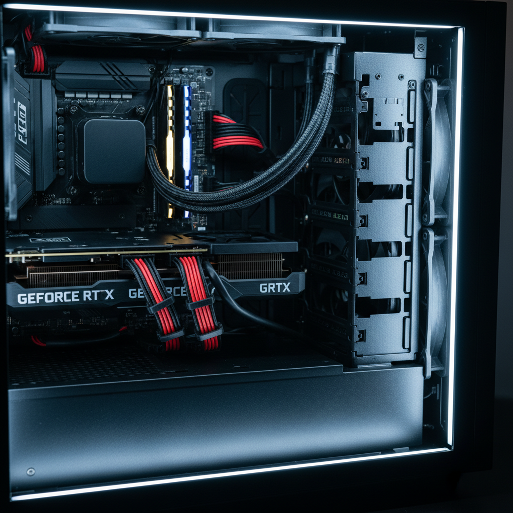 Sauberes Kabelmanagement im PC-Gehäuse