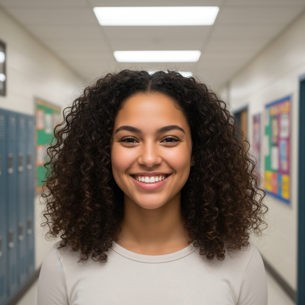 Creator Aaliyah from Canada, young woman with natural hair