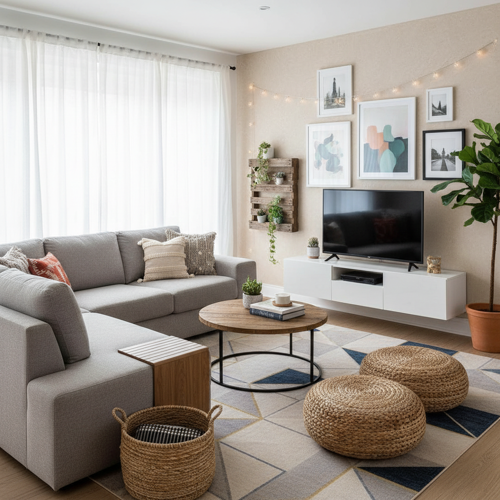 Low Budget Room Design Under Rs. 50,000