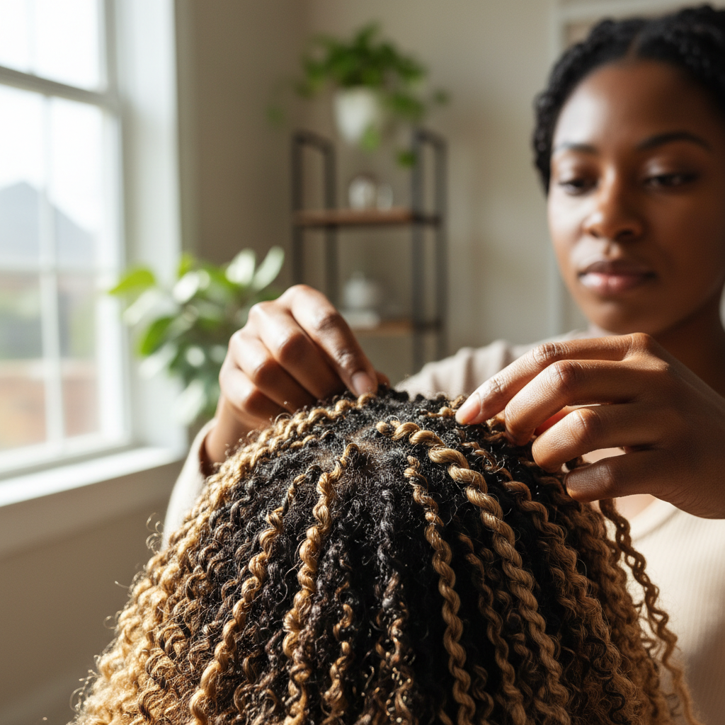 Nadia Okafor — Afro hair braider in Nottingham