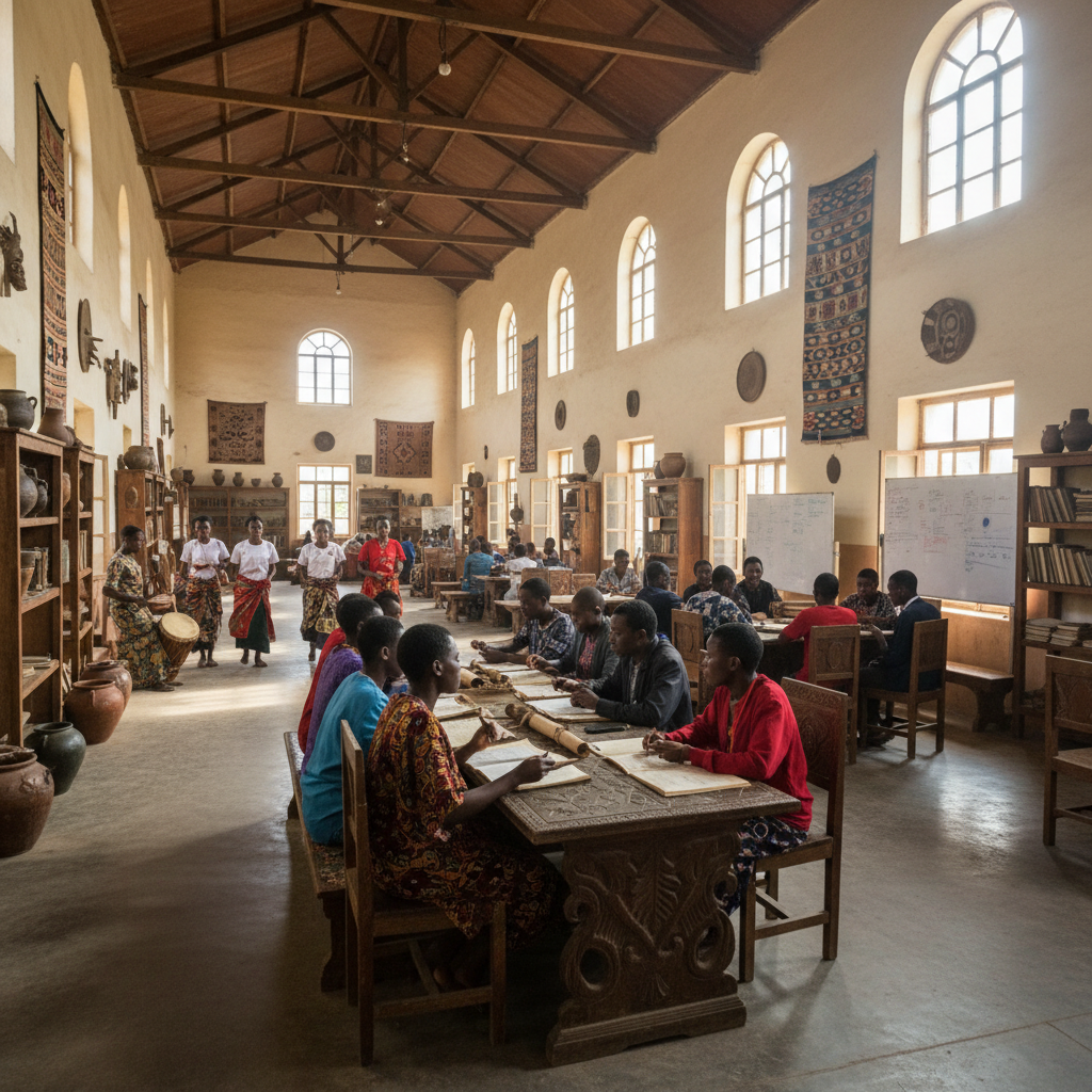 Students jamming together in a music session at Hi-Hats