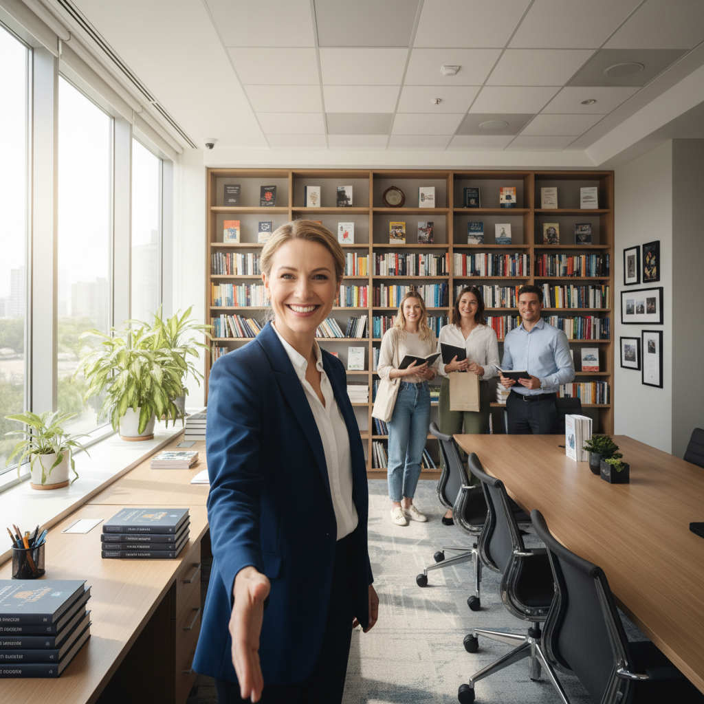 Ana Silvia Lara, founder of Ana Silvia Lara Publishing, welcoming new authors