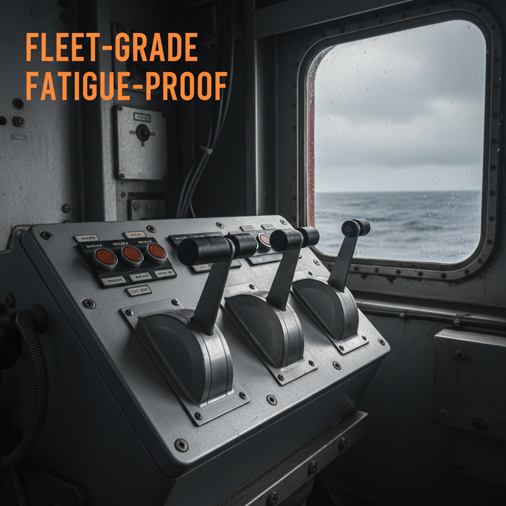 Volt C5 — Fleet-grade. Fatigue-proof. studio profile shot