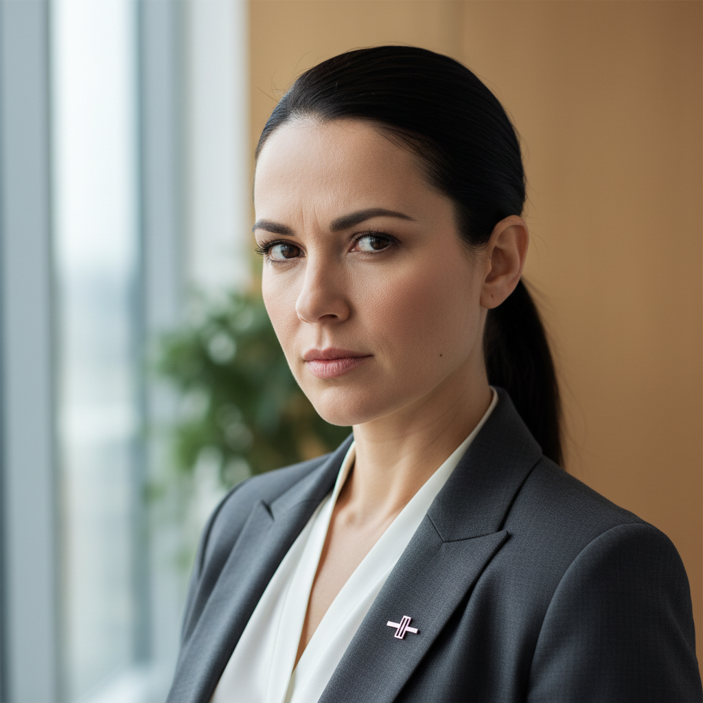 Sharp confident professional portrait