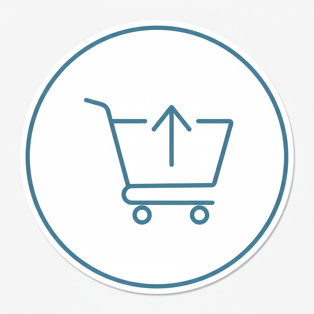 Continue shopping icon