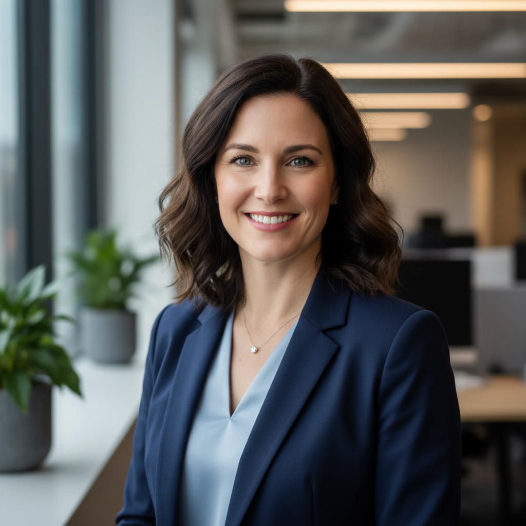 Priya Venkataraman, analytics lead with dark hair and warm smile
