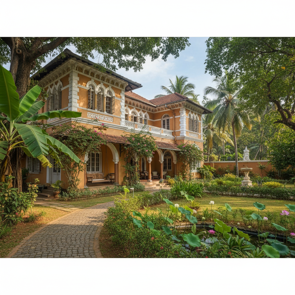 Heritage-style 5BHK bungalow with private garden and garage in Bengaluru Indiranagar