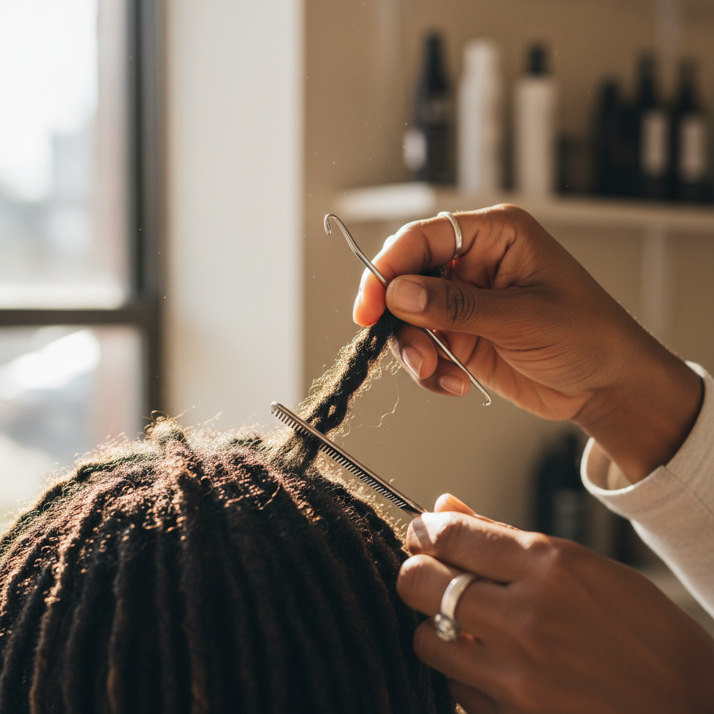 Pose et entretien de locs professionnels à domicile à Bruxelles et en Belgique — Antwerpen Braider