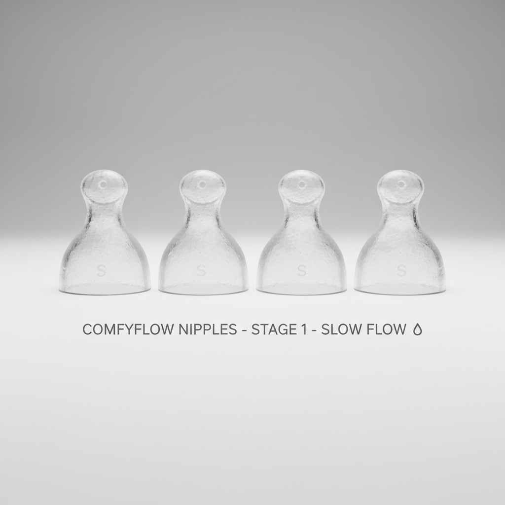 Bonne baby bottle nipple replacement box set