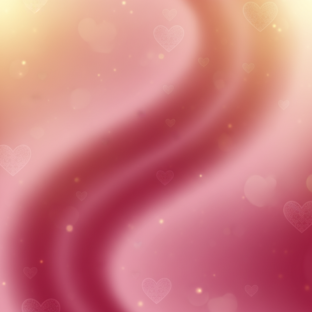 Fondo artístico romántico con iluminación cálida