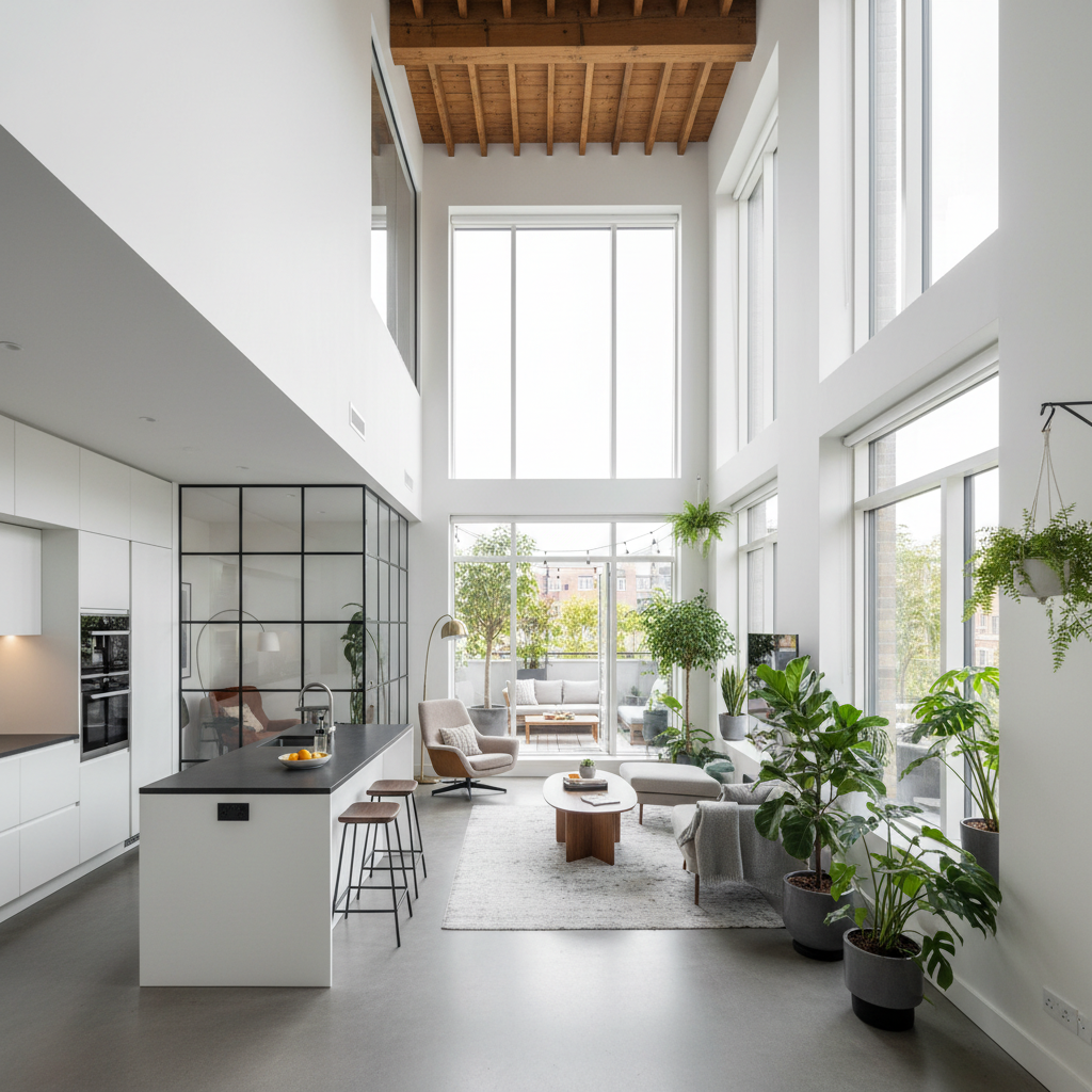 Moderní loftová rezidence