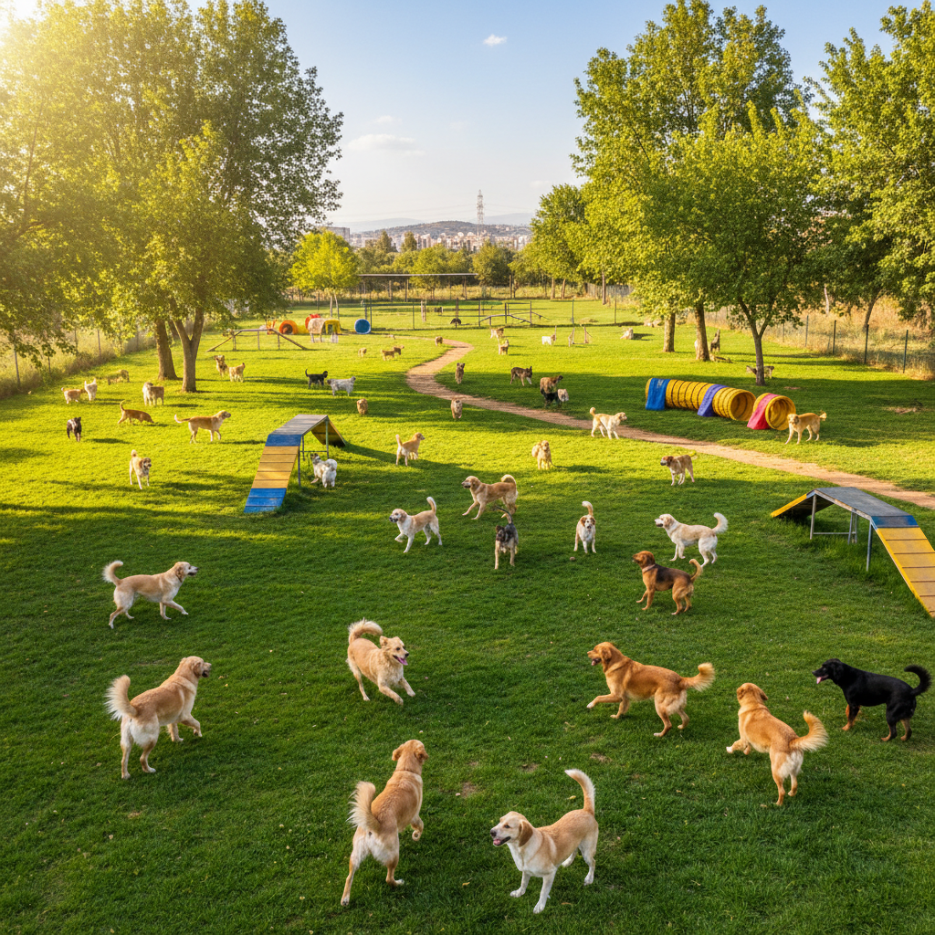 Hondvriendelijk vakantiepark met groene omgeving in Nederland