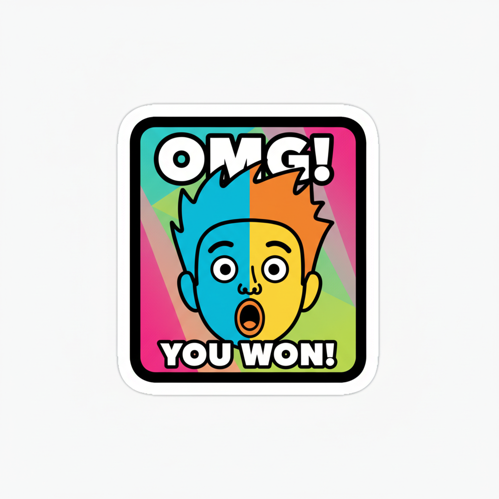 Makeup transformation video thumbnail, bold colors