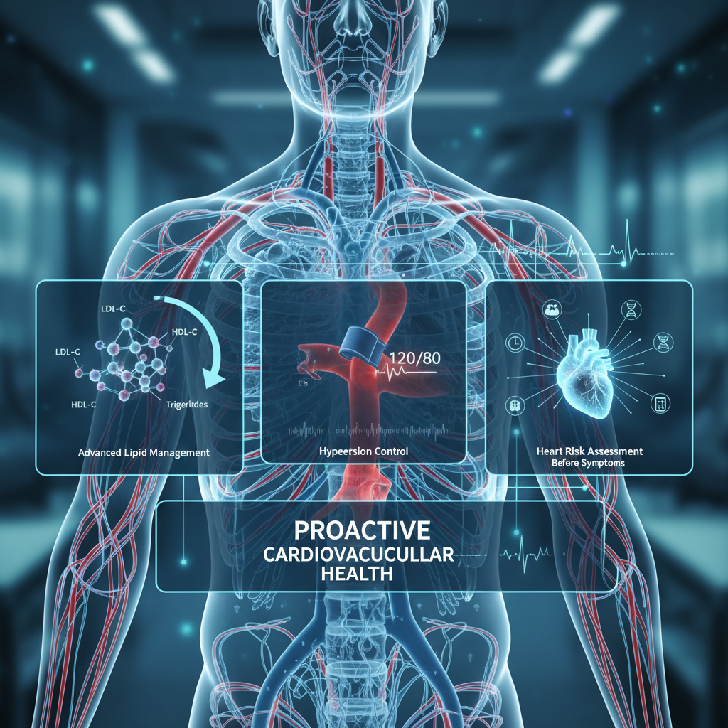 Close-up of cardiac monitoring equipment in dim clinical setting, teal ECG waveforms on dark screen, moody medical atmosphere