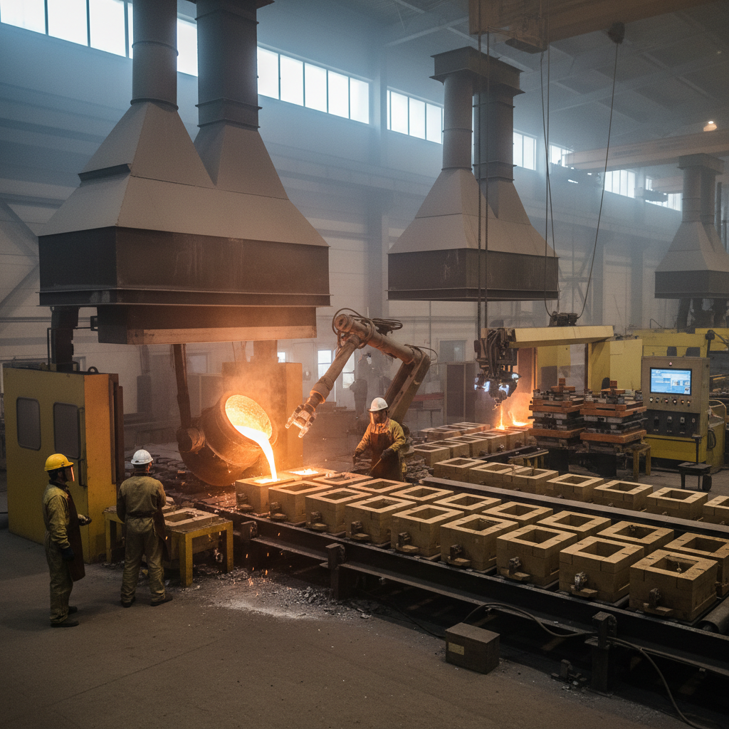 Aluminium die casting industrial foundry precision manufacturing process