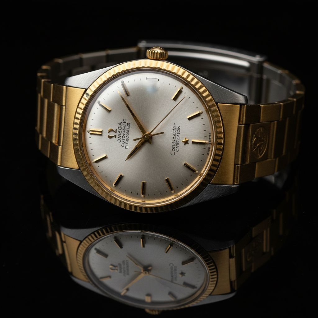 1963 Omega Constellation pie pan dial vintage watch sold from Miami vault