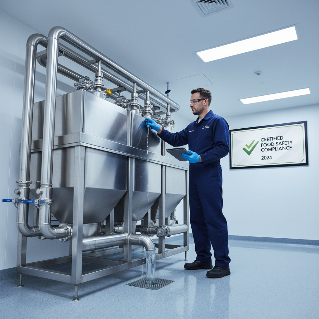 Daniel Tran, pure water systems specialist, operating filtration equipment on a commercial building site in Sydney