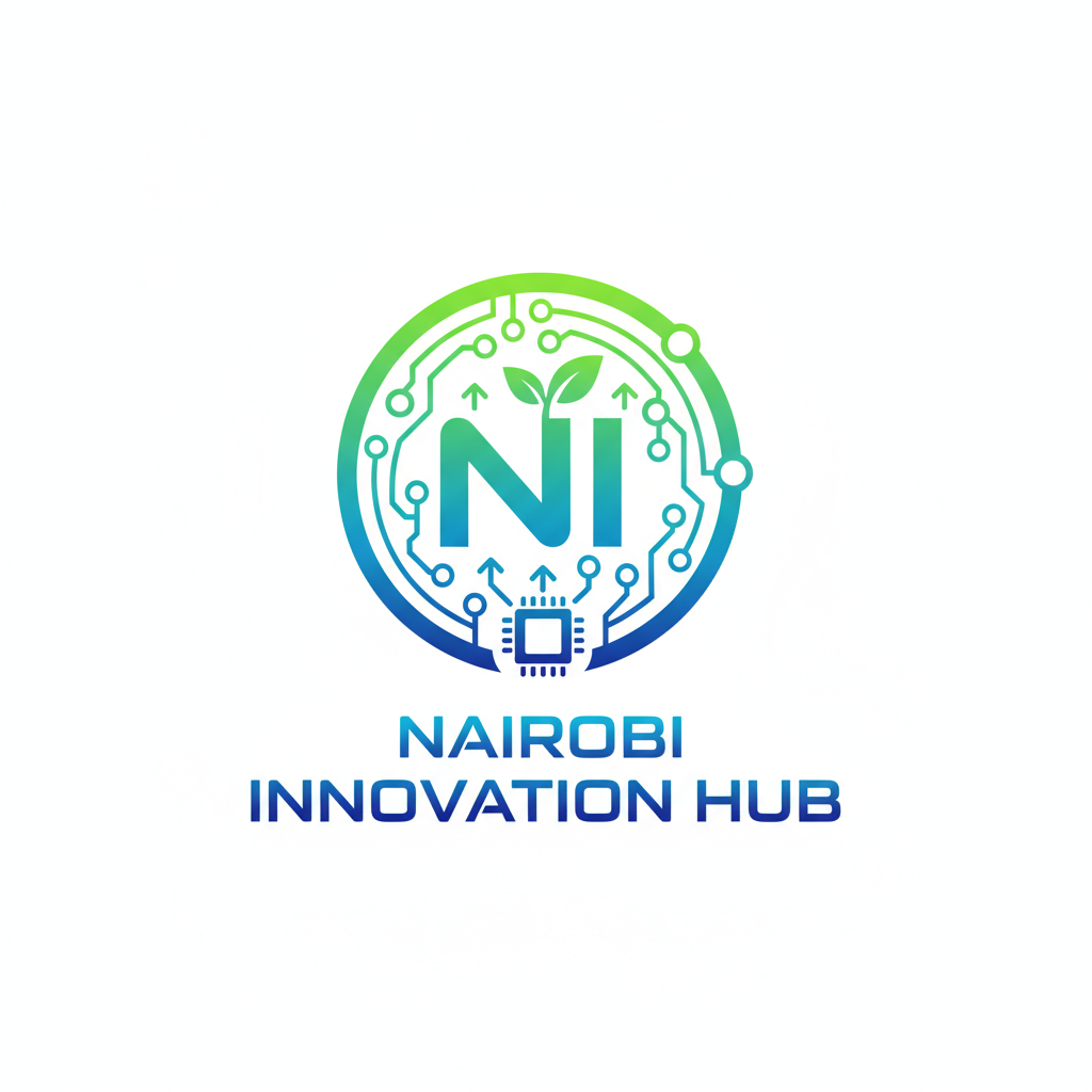 Nairobi Innovation Hub logo with modern tech and startup symbols