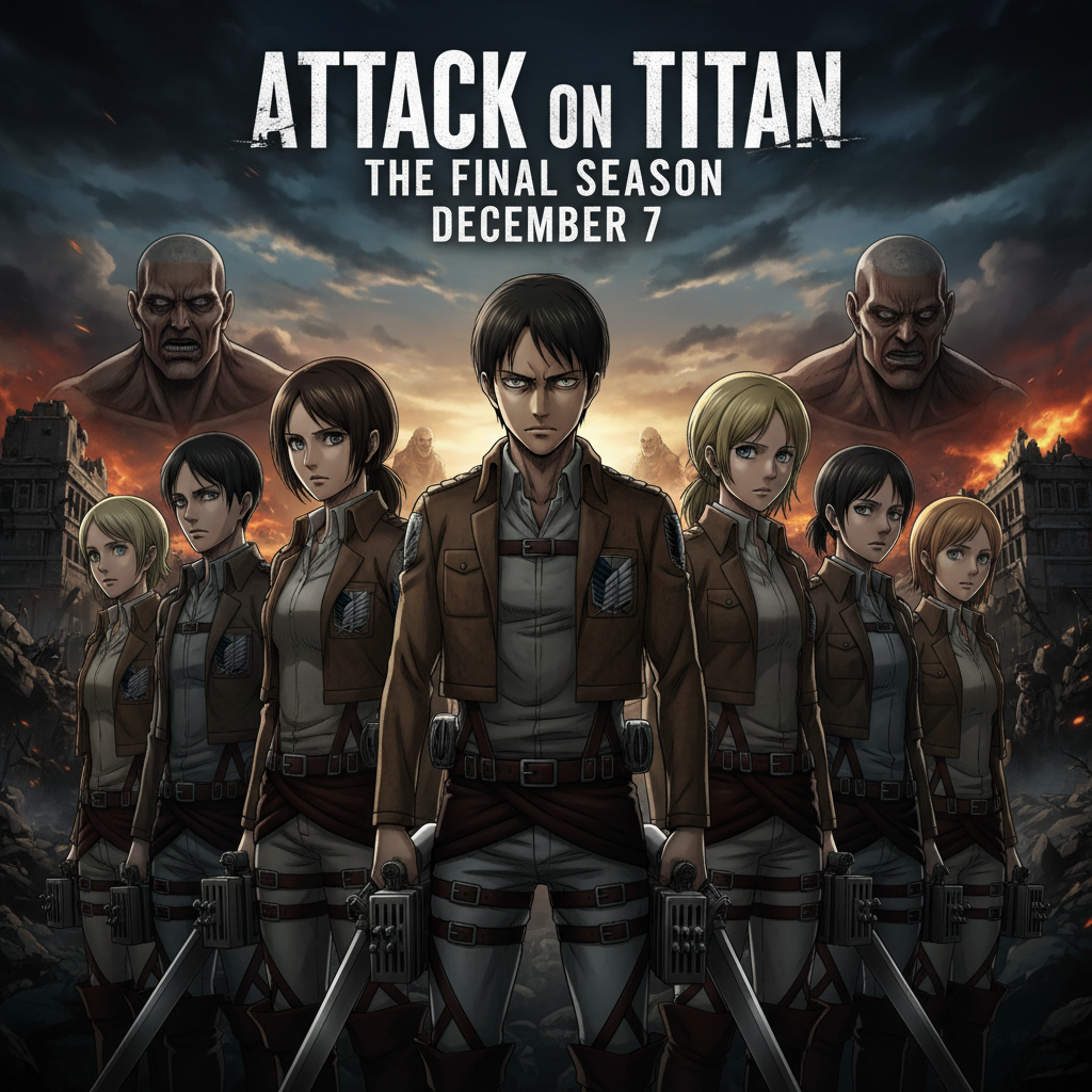 Cover art for Attack on Titan: The Final Arc — Action, Drama, Mystery anime