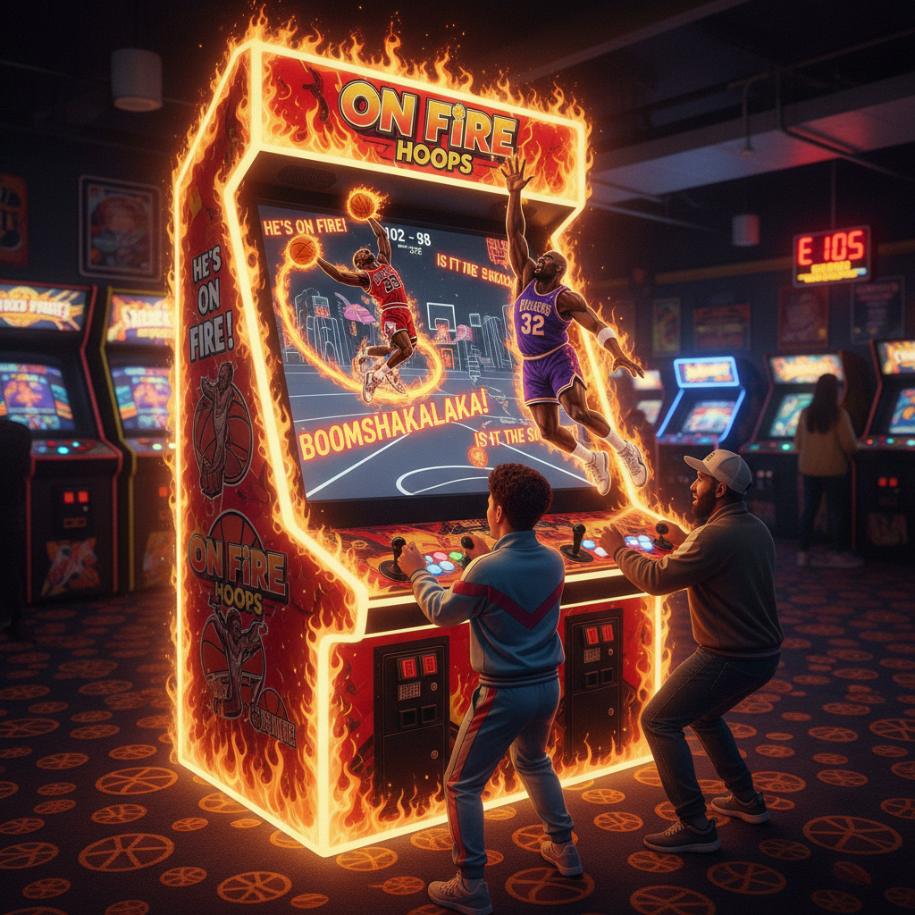 Hoop Legends — Arcade basketball with gravity-defying dunks and power-ups.