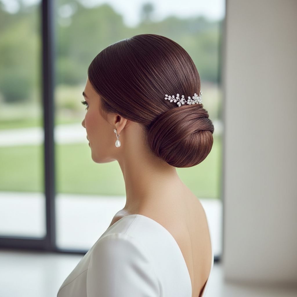 Elegant pearl chandelier earrings for bridal occasions