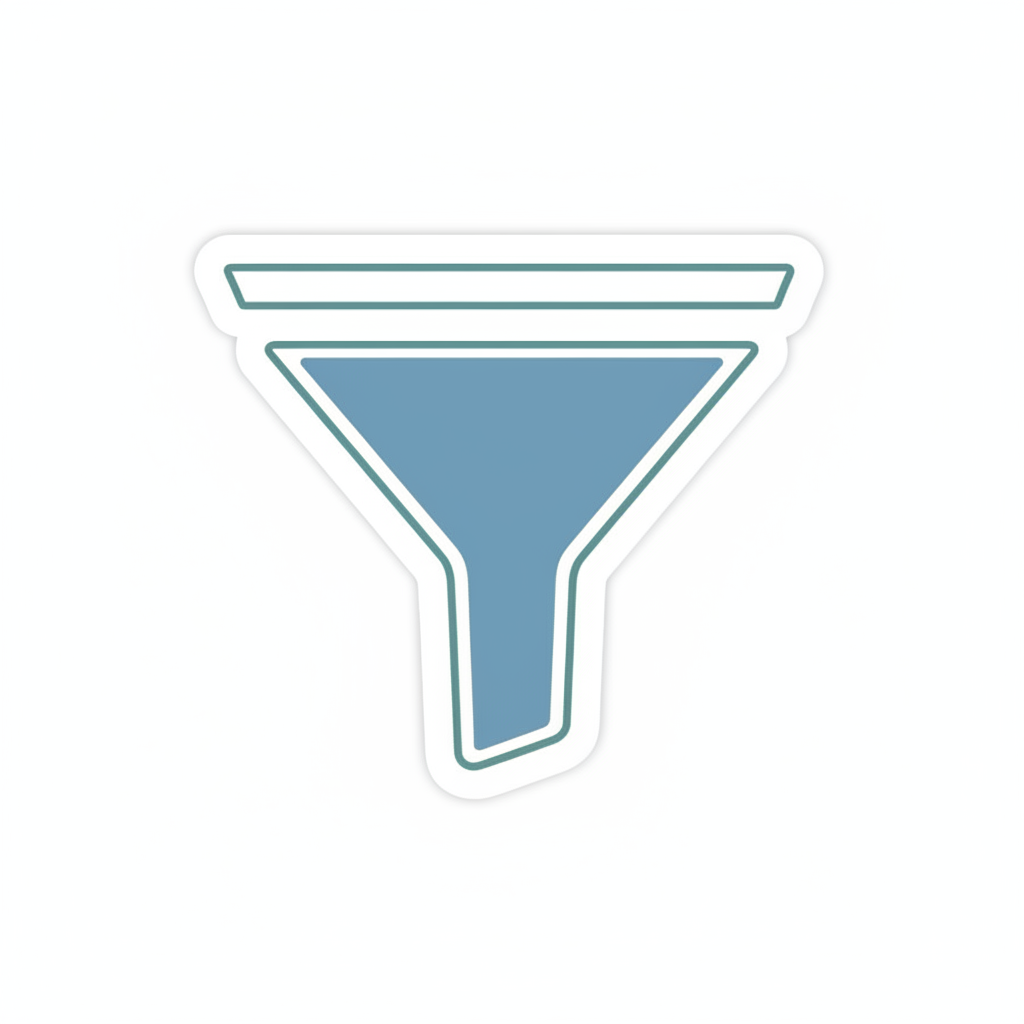 Filter icon for sorting success stories