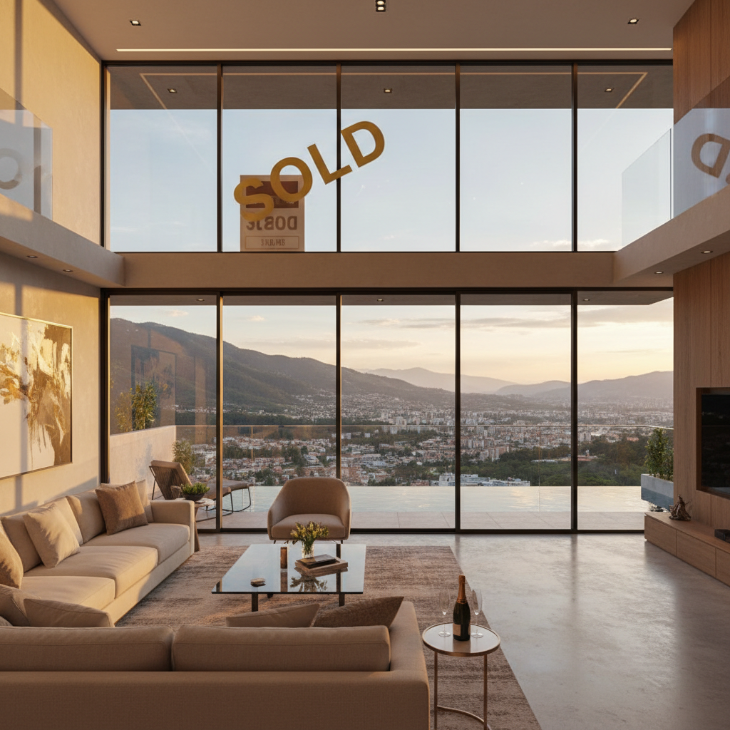 Apartamento de lujo vendido en Santa Elena con vista panorámica