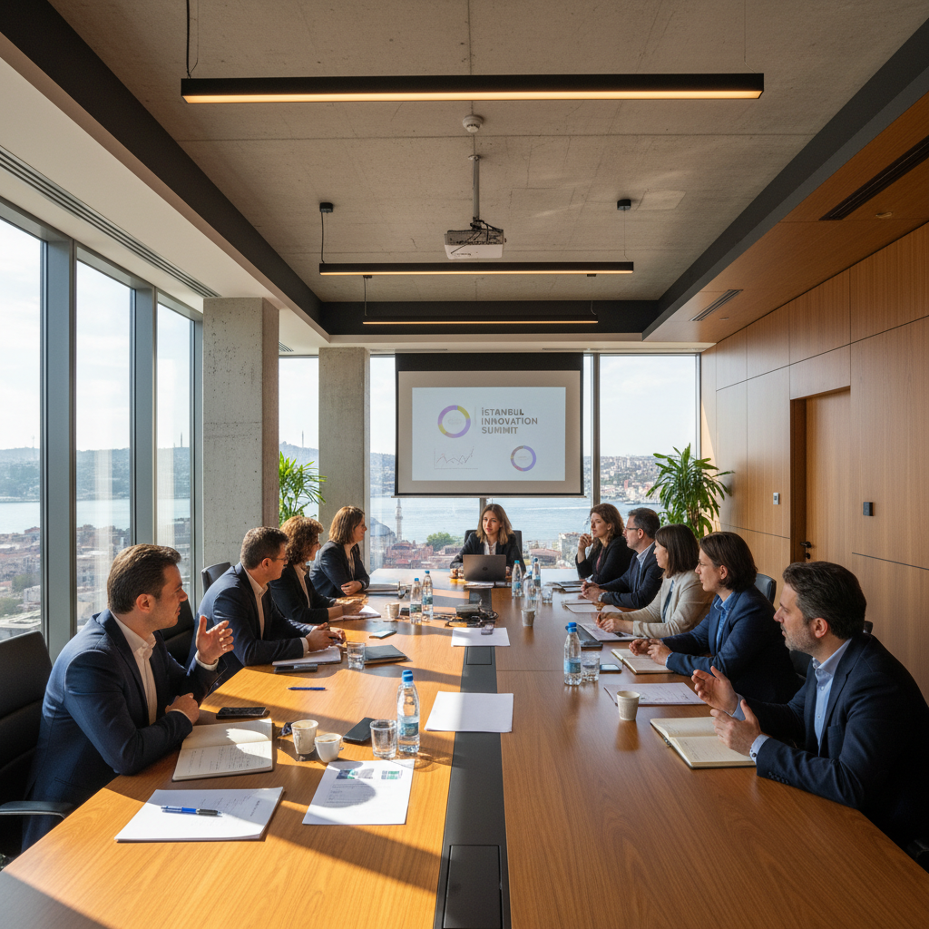 İstanbul'da kurumlar ve girişimler arasında iş birliği toplantısı