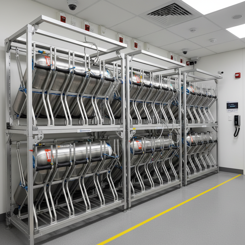 Hyperbaric oxygen chamber in premium clinical facility, dark atmospheric lighting, modern medical technology
