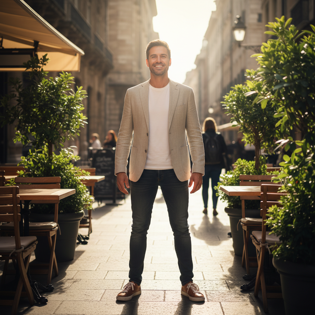 Wayne Head from Cape Breton smiling confidently