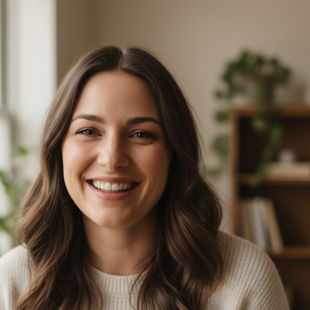 Parent profile photo, woman smiling