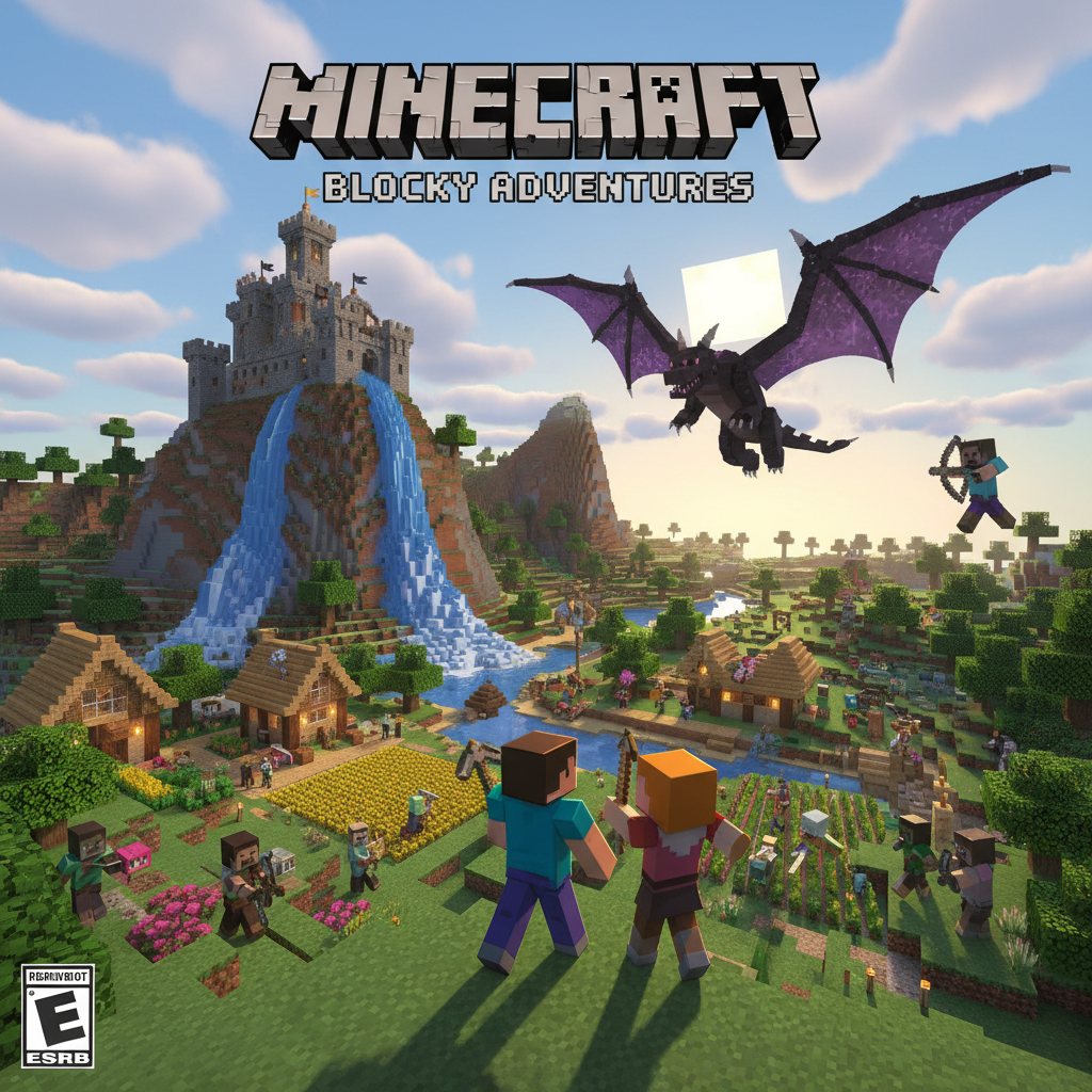 Capa do jogo Minecraft
